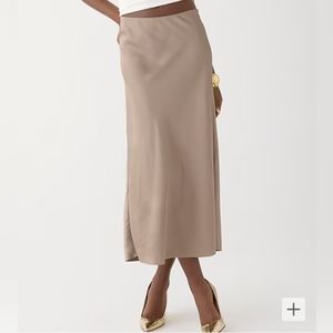 NWT J. Crew Gwyneth Slip Skirt